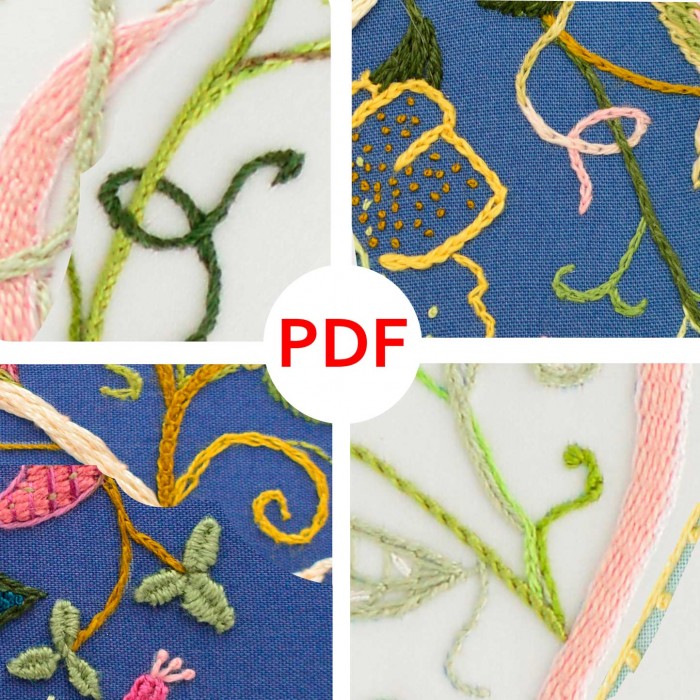 PDF - Line Embroidery Stitches 