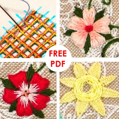 Beginner Stitches: free PDFs