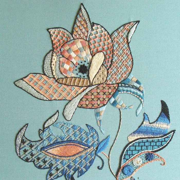 Inspirations - CREWEL EMBROIDERY PARTIAL KIT- J-016