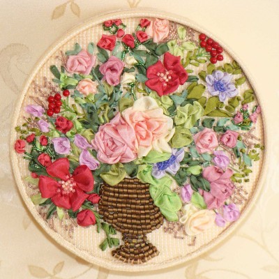 Ribbon Embroidery Kits –  Victorian