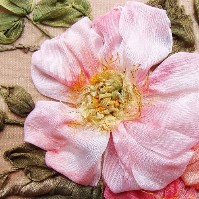 Wishing You Happiness - RIBBON EMBROIDERY KIT - K-030