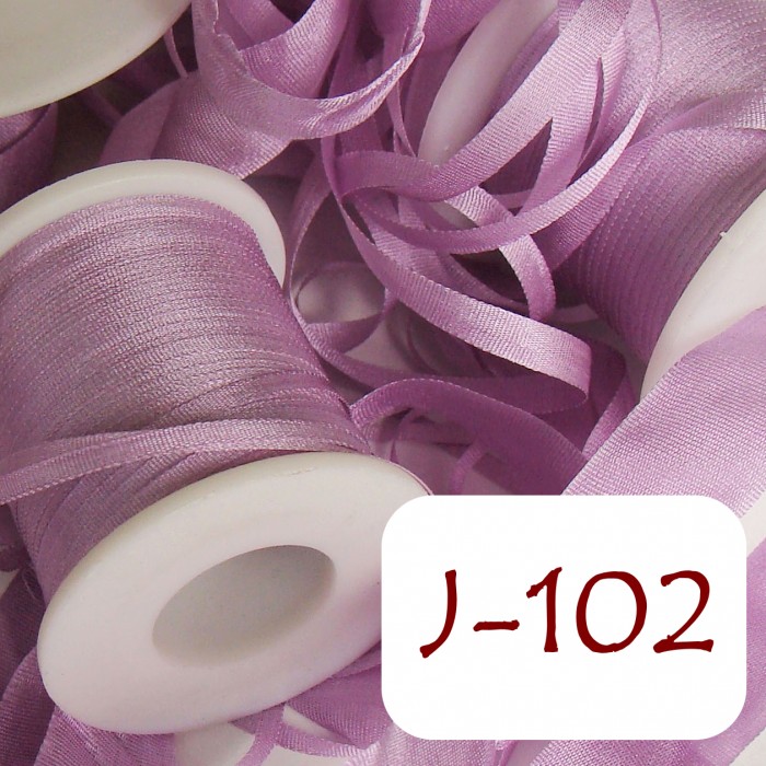 13 mm silk ribbon - J-102 Lavender