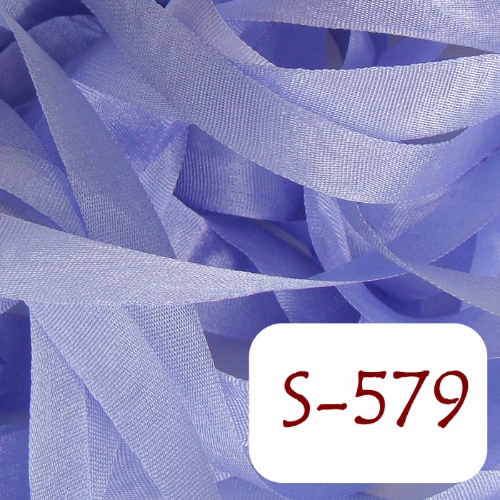 32 mm silk ribbon - S-579 Periwinkle