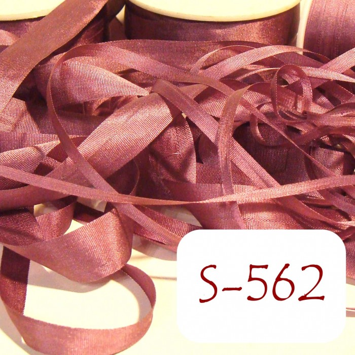 13 mm silk ribbon - S-562 Light Eggplant