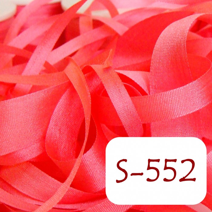 2 mm silk ribbon - S-552 Light Raspberry